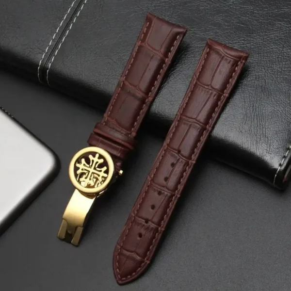 パテック フィリップ ウォッチ用本革ストラップ 19/20/21/22/24mm