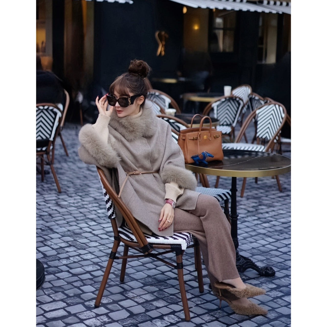 即日発送】エコファーポンチョコート – TORUGATO