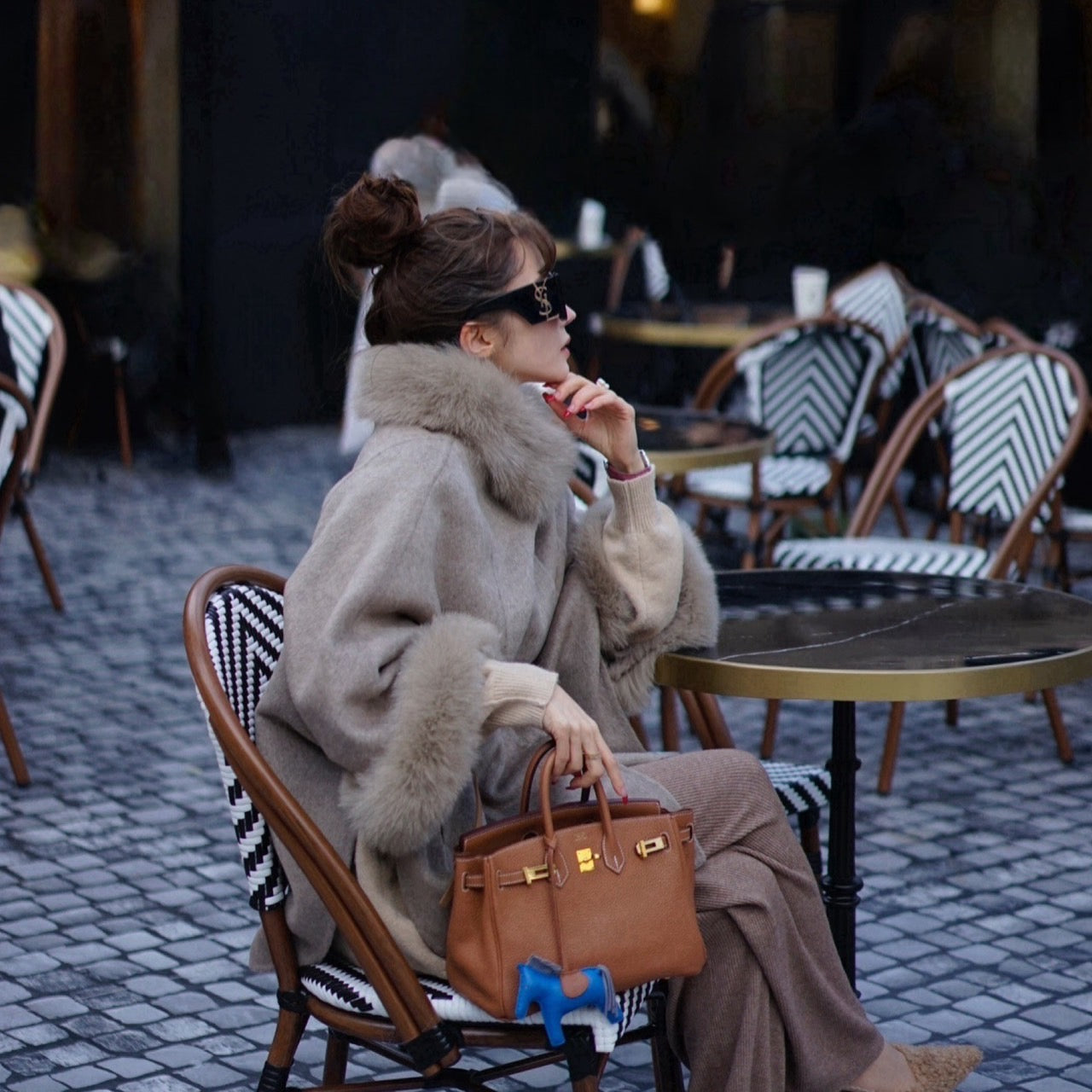 即日発送】エコファーポンチョコート – TORUGATO