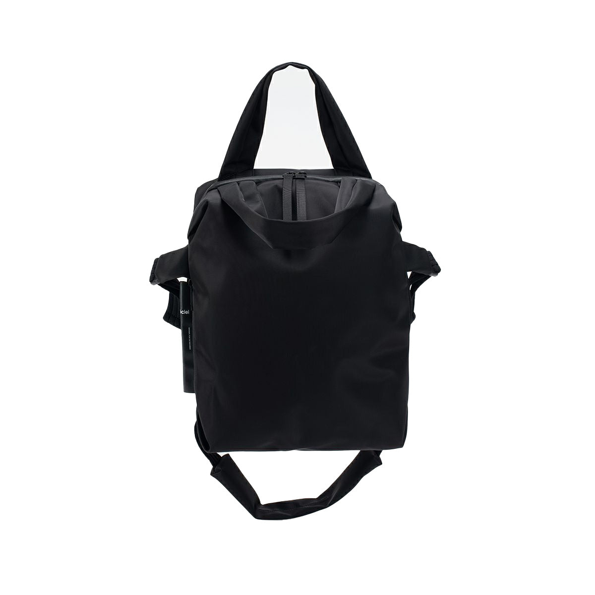 コートエシエル ショルダーバッグ ROUR SLEEK FAMILY - BLACK トート