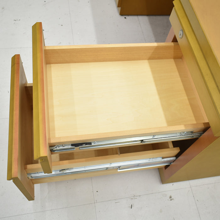 中古】天童木工 高級役員両袖デスク W1600 2024061004【中古オフィス