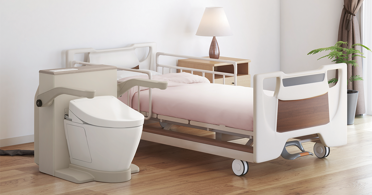 ベッドサイド水洗トイレ | 福祉機器 | 商品情報 | TOTO株式会社