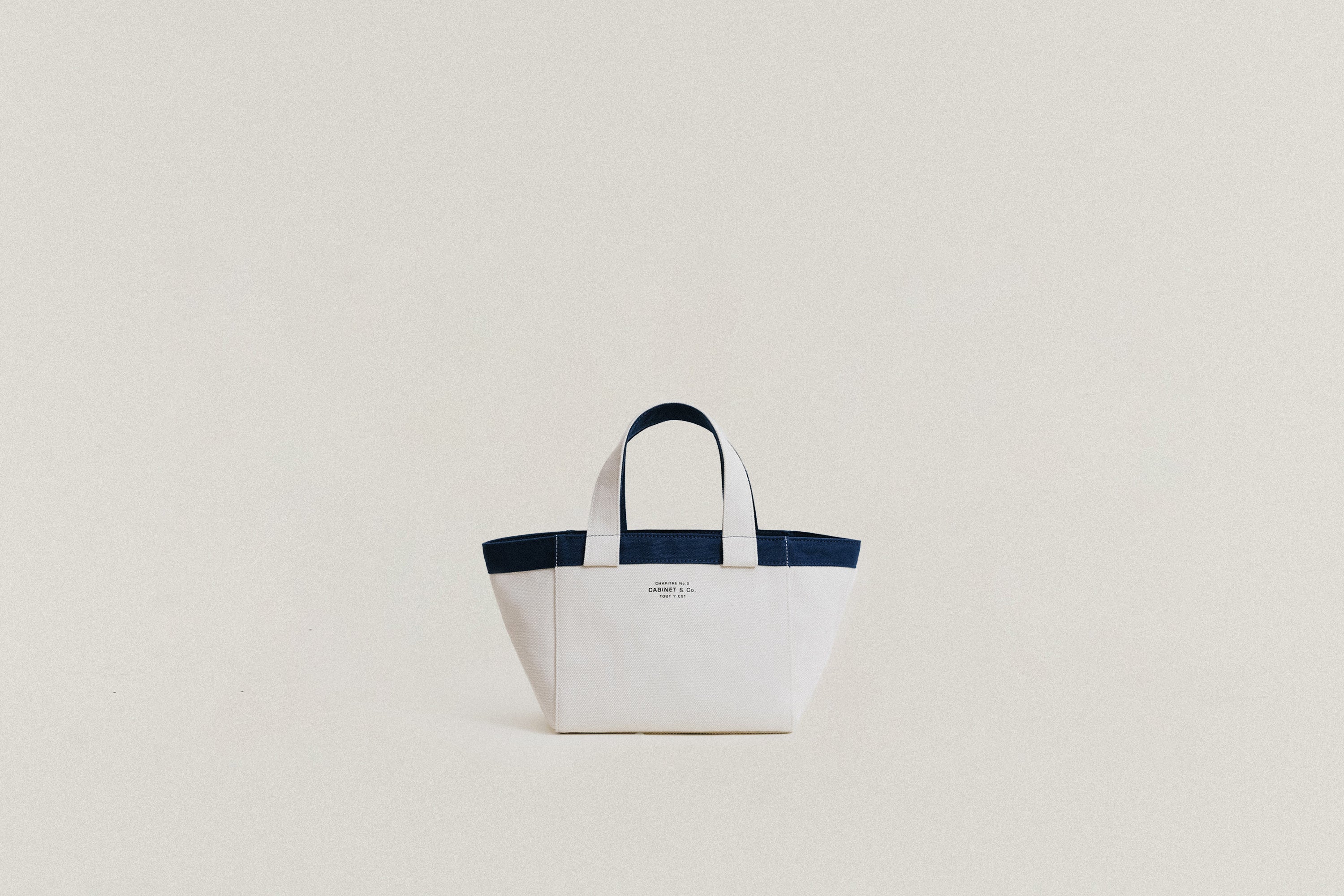 CABINET&CO. TOTE SMALL NAVY – TOUT Y EST JP