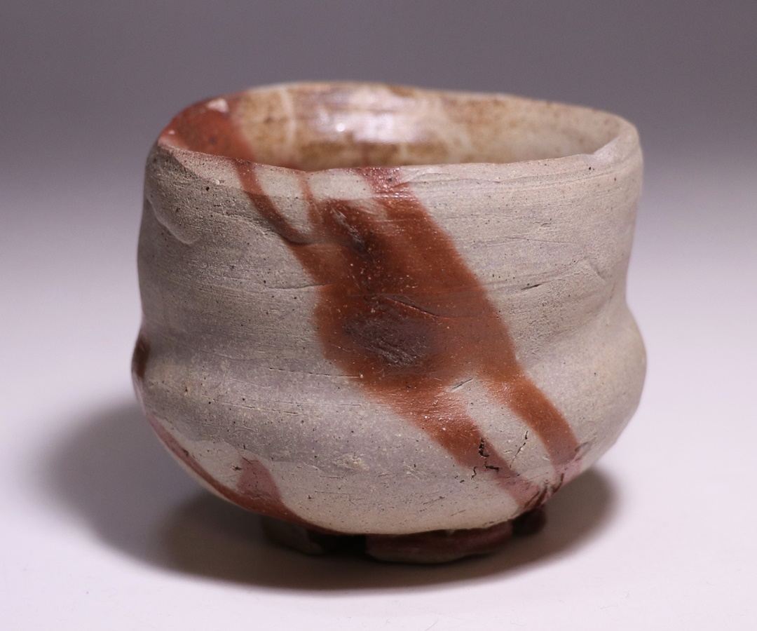 原田拾六 作 「備前火襷ぐい呑」 ～備前焼専門卸小売店 川口陶楽苑～