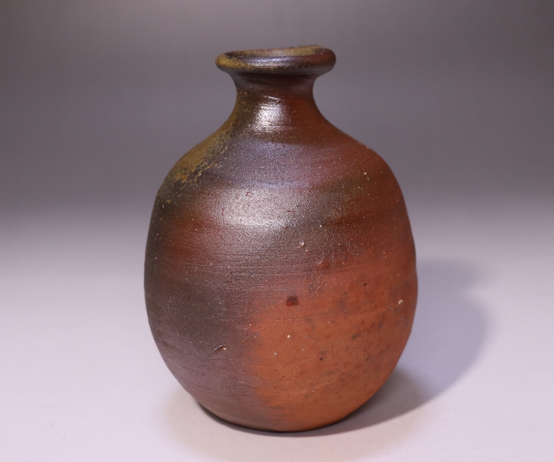 藤原 雄 作 「備前徳利」 ～備前焼専門卸小売店 川口陶楽苑～