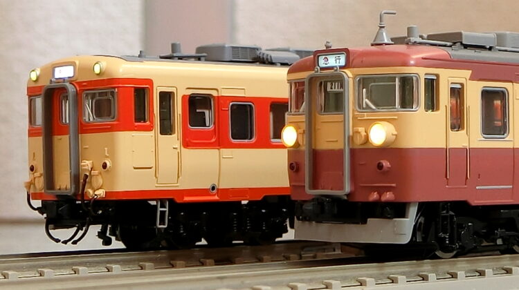 Nゲージ 2069 常磐線 急行型を並べてみる | 豊四季車両基地