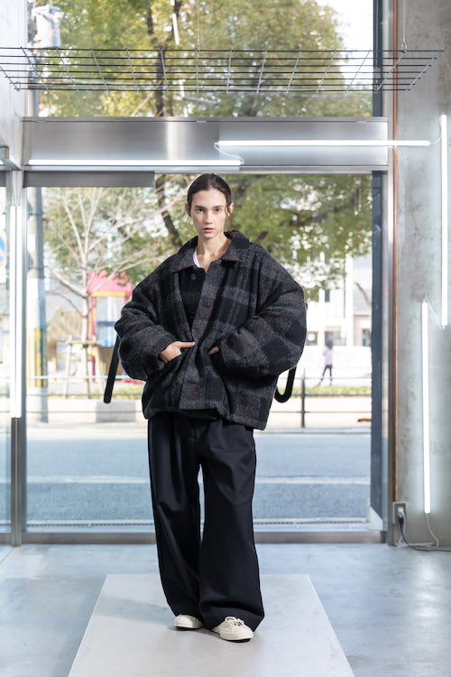 VOAAOV KAWADA DOWN TRYSPIN LOOP WOOL JACKET – TOYASIDO