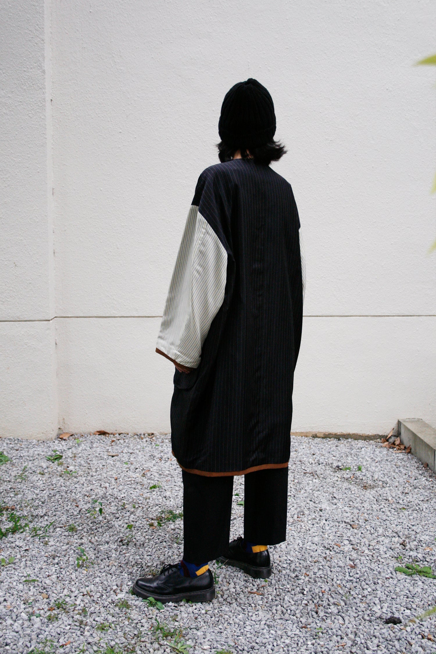 MY BEAUTIFUL LANDLET HIGH DENSITY GABARDINE STRIPE CUPRO