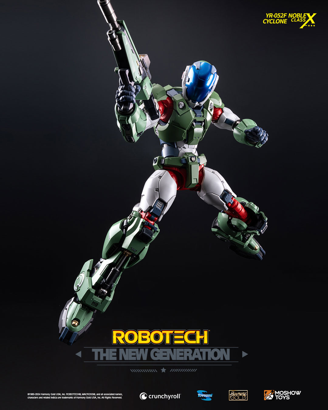Moshow Toys RoboTech: The New Generation YR-052 F Cyclone Action Figur