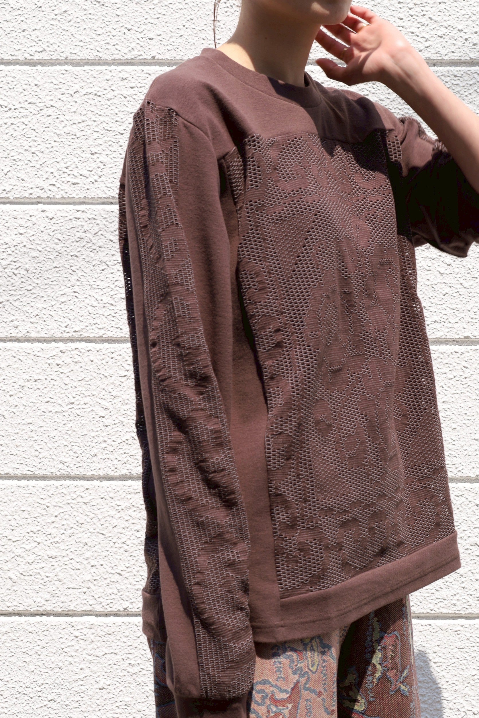 jonnlynx mesh flower tee – tlalli-online-store