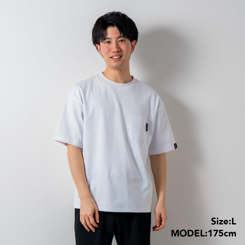 TNOC THE TEE PONTE SNOW WHITE / R-POCKET