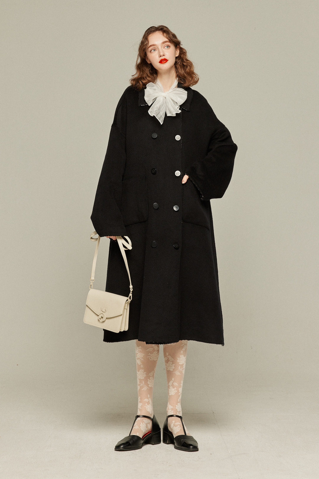 口角にほくろがある彼女》リバーシブル2WAYコート – Tnewties