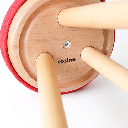 楽天市場】旭川家具 cosine コサイン 赤い帽子のキッチンスツール 国産