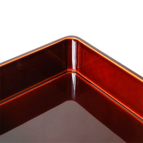 楽天市場】飛騨春慶 元田漆器 隅丸三段重 伝統工芸品 木製 お重箱