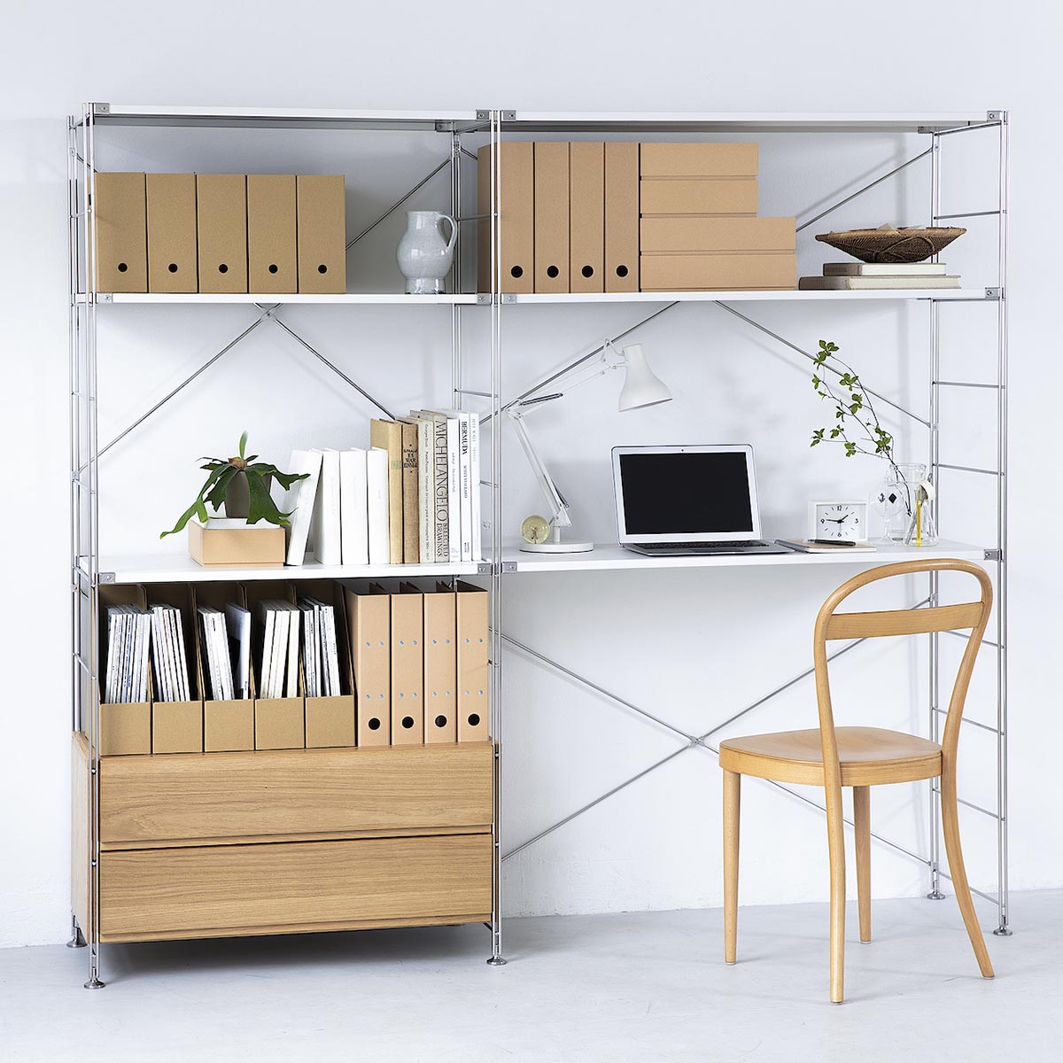 楽天市場】ワンタッチで組み立てられるダンボールスタンドファイル