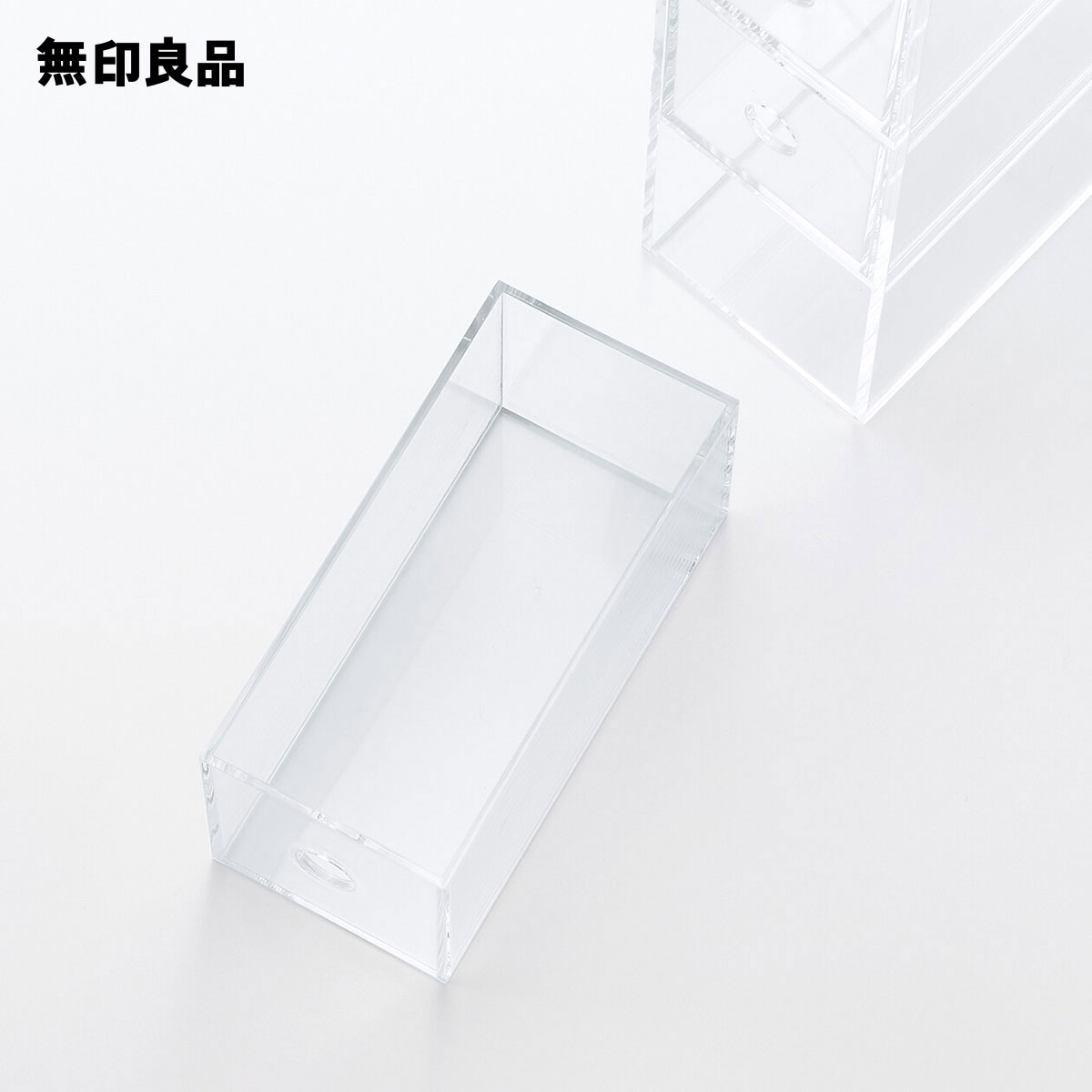 楽天市場】アクリル小物収納・3段 約幅8．7×奥行17×高さ25