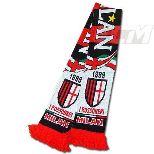 楽天市場】ECM12【国内未発売】ACミラン ジャガードマフラー【ac milan