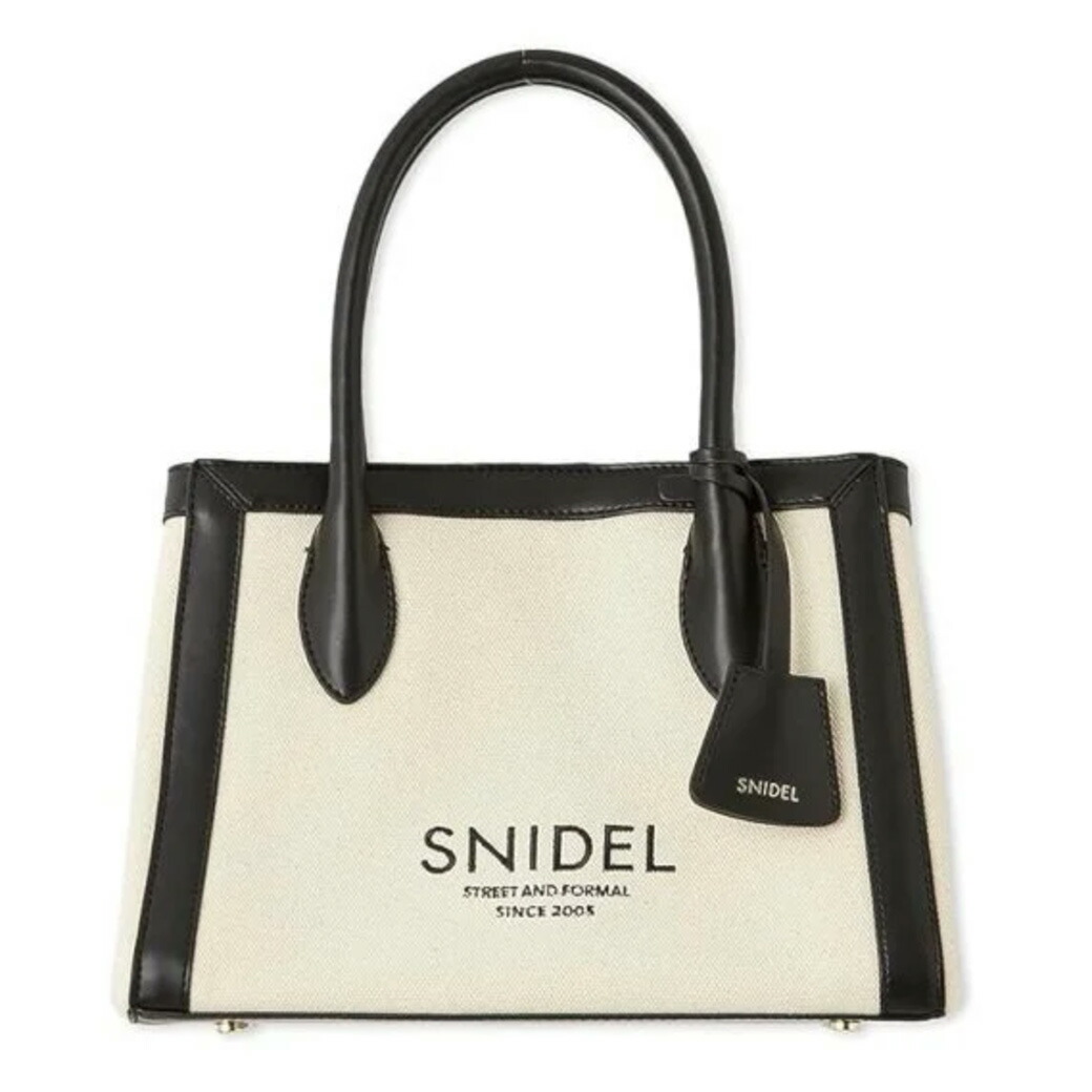 楽天市場】SNIDEL スナイデル キャンバスロゴバッグ swgb249604