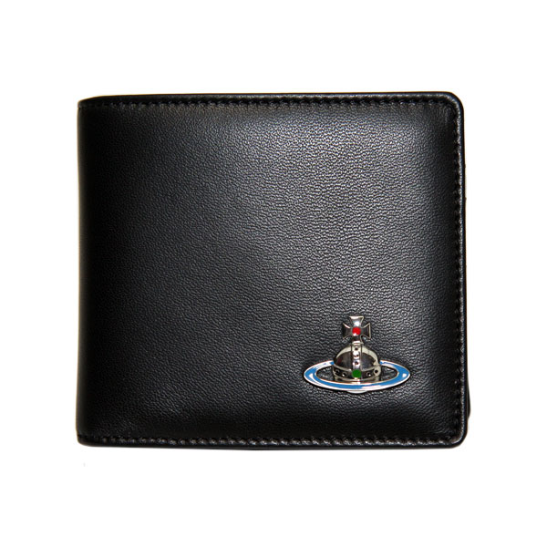 楽天市場】【送料無料】ヴィヴィアン 財布 二つ折り財布 小銭入れあり