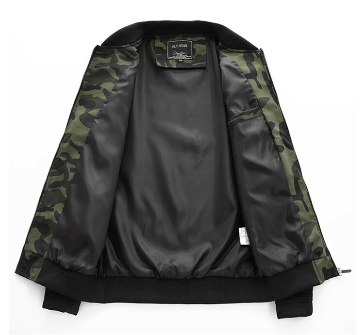 楽天市場】迷彩ミリタリージャケット MA1 メンズ ジャケット