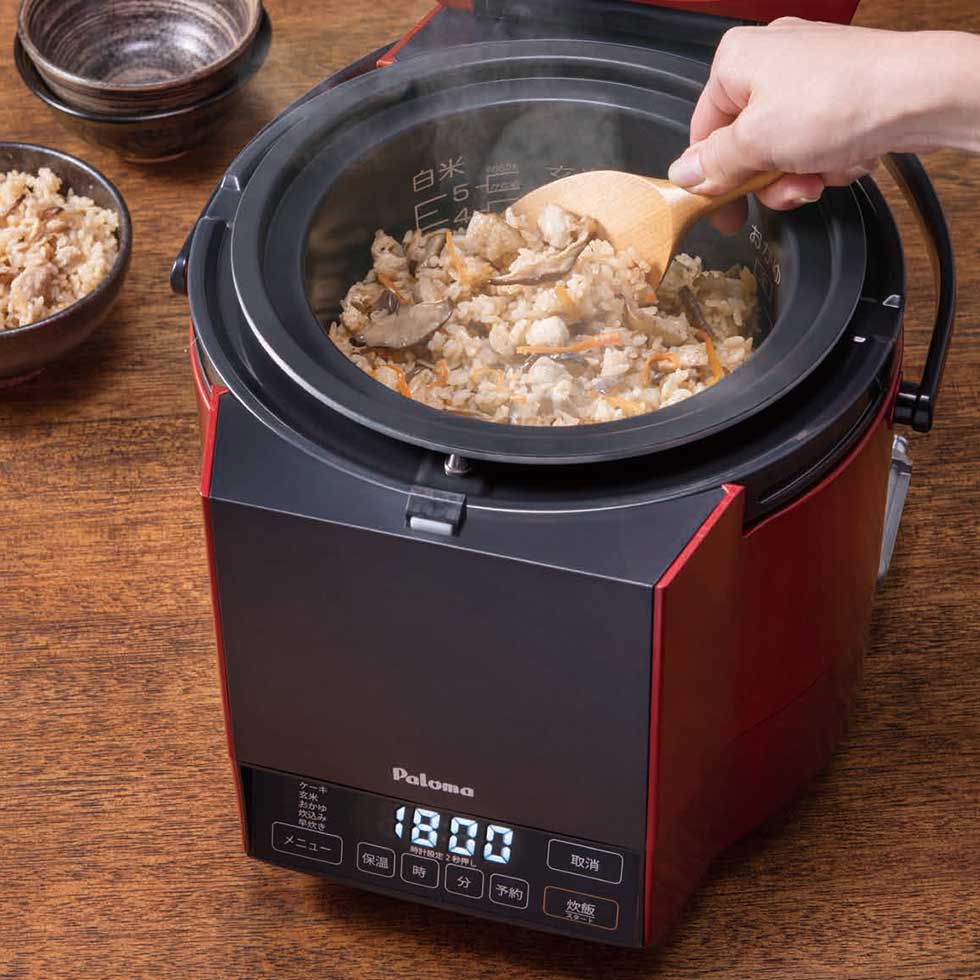 楽天市場】パロマ ガス式 炊飯器 炊きわざ 5合 おすすめ M09T 正規品