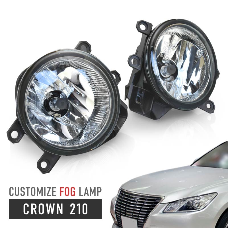楽天市場】クラウン 210系 フォグランプ ユニット ガラスレンズ 純正