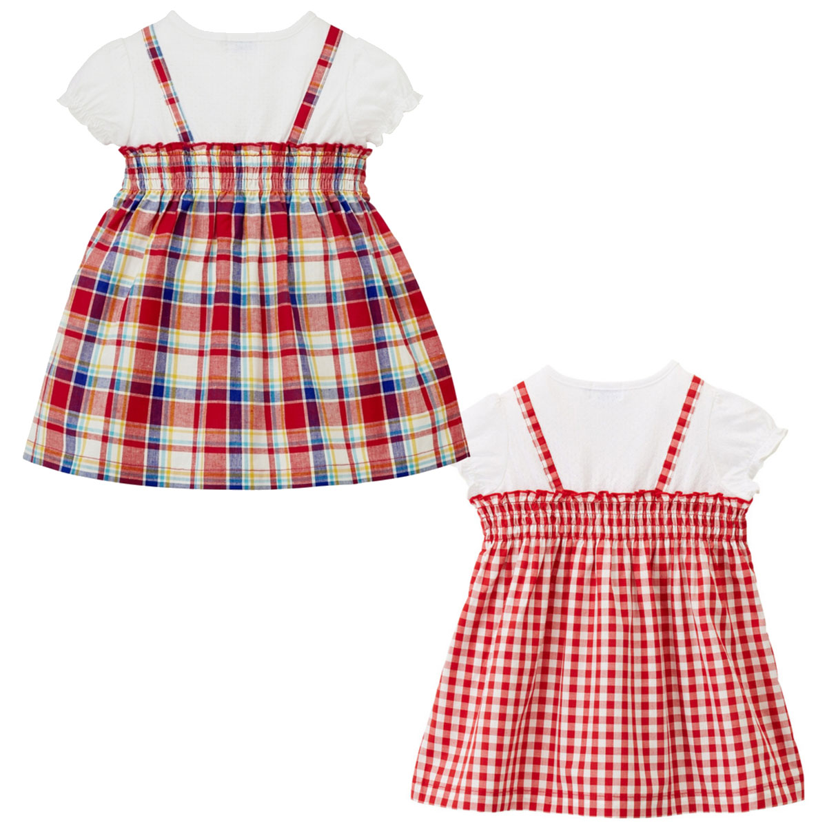 楽天市場】セール30%OFF！ミキハウス うさこ 重ね着風ワンピース(110cm