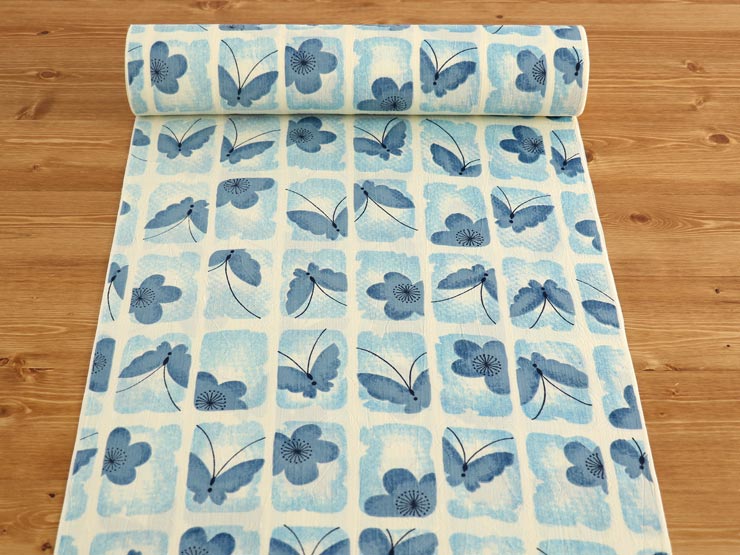 楽天市場】＼2点で3％OFFクーポン／[セオα] 浴衣 反物 ちょうちょう