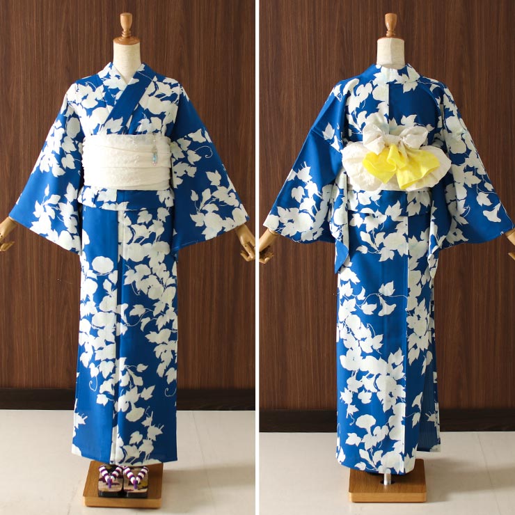 楽天市場】＼スーパーSALE開催中!／[ 洗える 浴衣 ] おぼろ朝顔