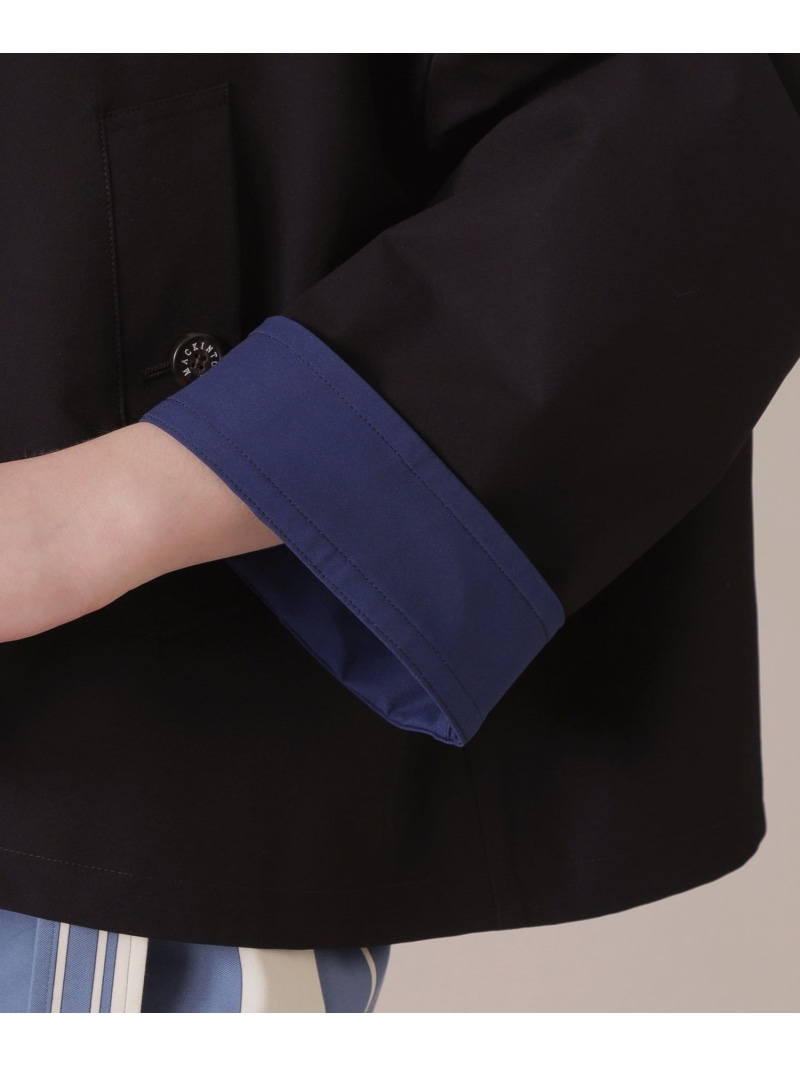 楽天市場】【SALE／25%OFF】バイカラータフタショートコート