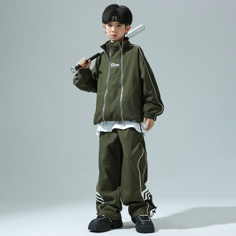 楽天市場】カーキグリーン ジャージ グリーン シャカシャカ HIPHOP衣装