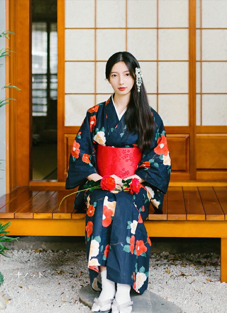 楽天市場】椿（アイテム数（着物・浴衣セット）4点 ～）（浴衣セット