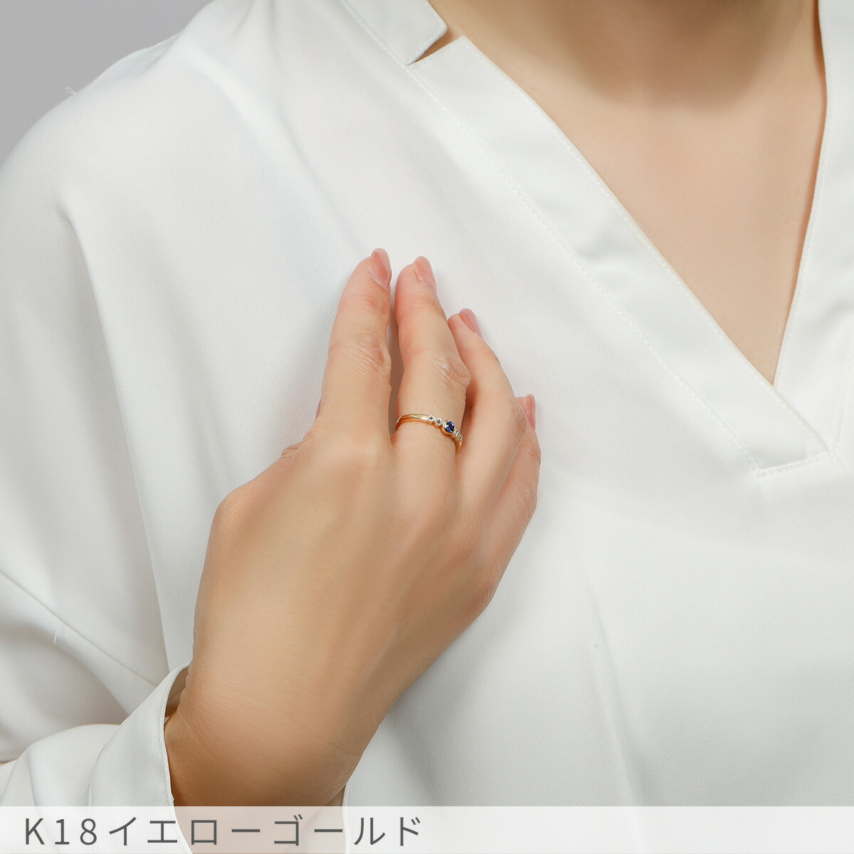 楽天市場】【限定ポイント10倍！】 サファイア ダイヤモンド リング