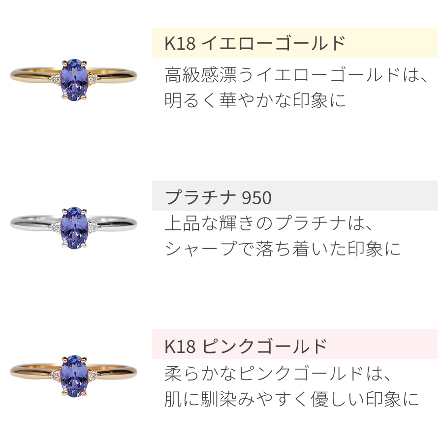 楽天市場】【SS限定 10％OFF！】 タンザナイト リング 0.4カラット 18