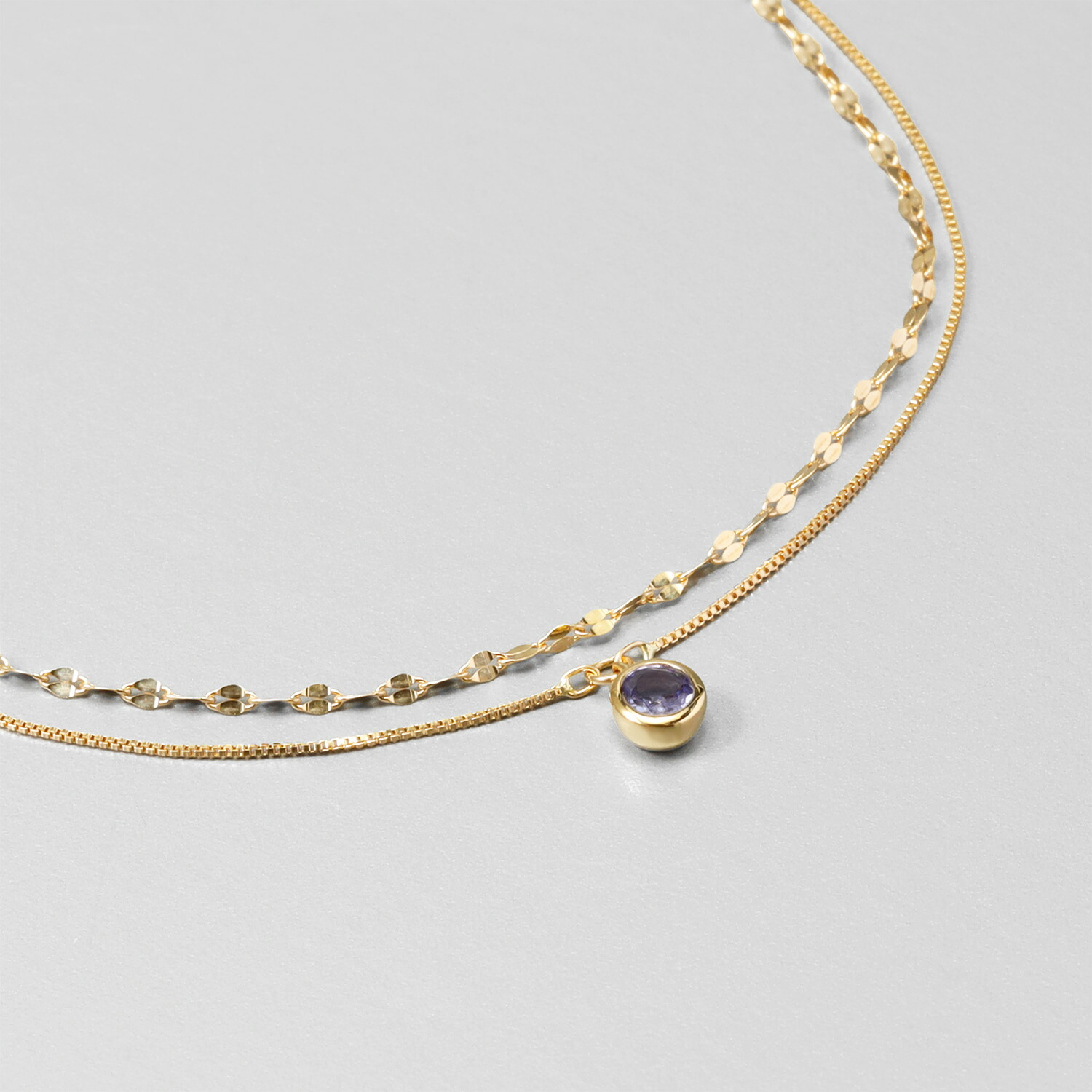 楽天市場】【SS限定 10％OFF！】 タンザナイト 2連 ブレスレット 18金