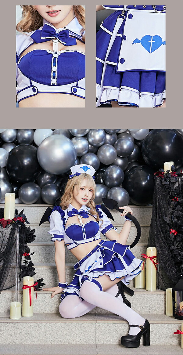 楽天市場】[正規品]【レッドは予約】コスプレ サキュバス ナース 看護