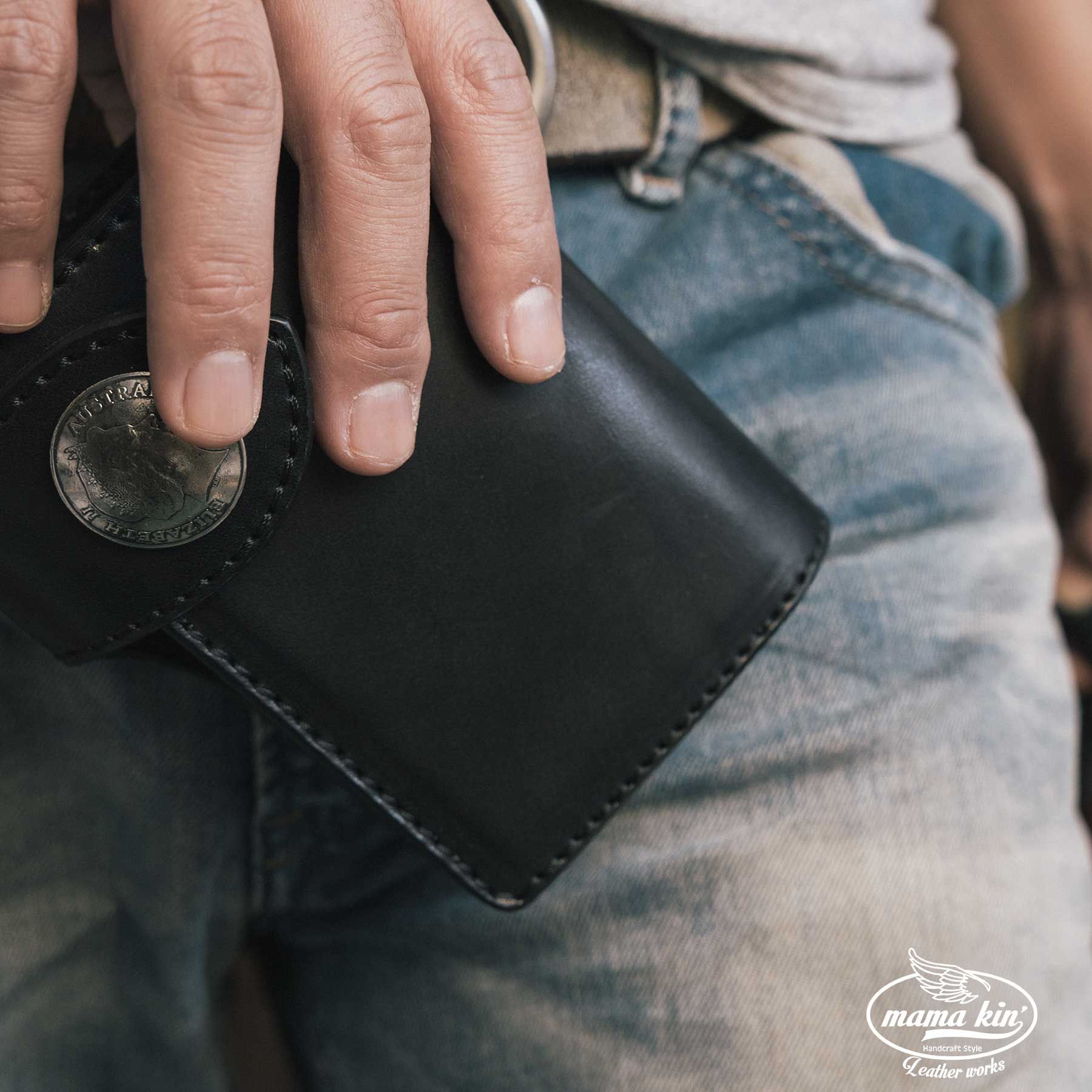 楽天市場】二つ折り財布/送料無料/栃木レザー ハーフサイズ ライダース