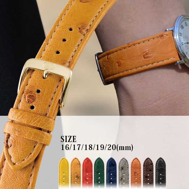 時計ベルト オーストリッチ 本革」の人気商品一覧 | 安い商品を通販