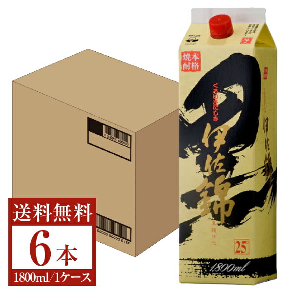 楽天市場】【送料無料】 大口酒造 本格焼酎 黒伊佐錦 芋 黒麹仕込 25度