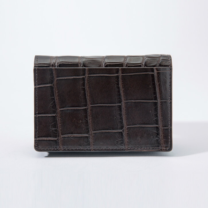楽天市場】【50%OFF ￥13,475引き】クロコダイル 名刺入れ 日本製 大