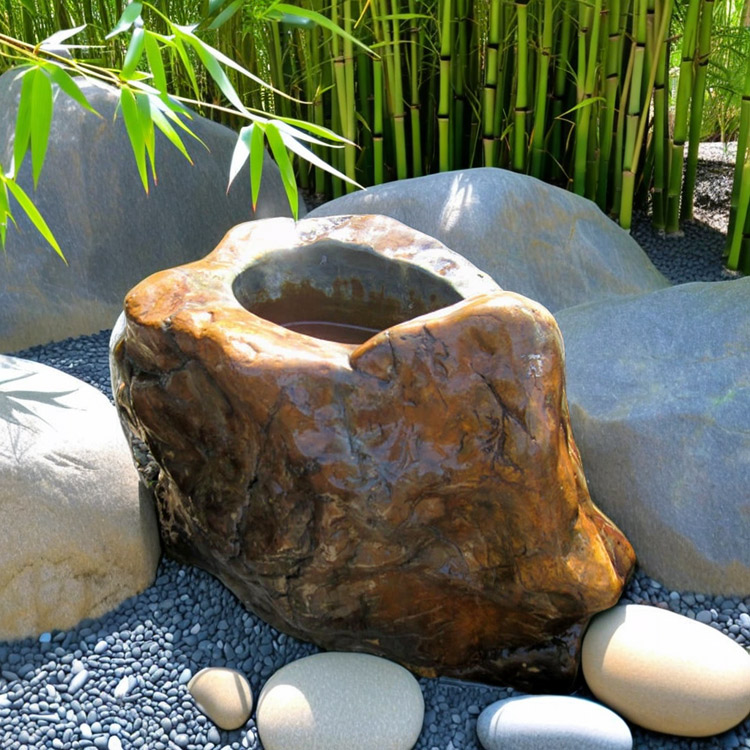 楽天市場】 手水鉢・蹲（つくばい） : マスキ