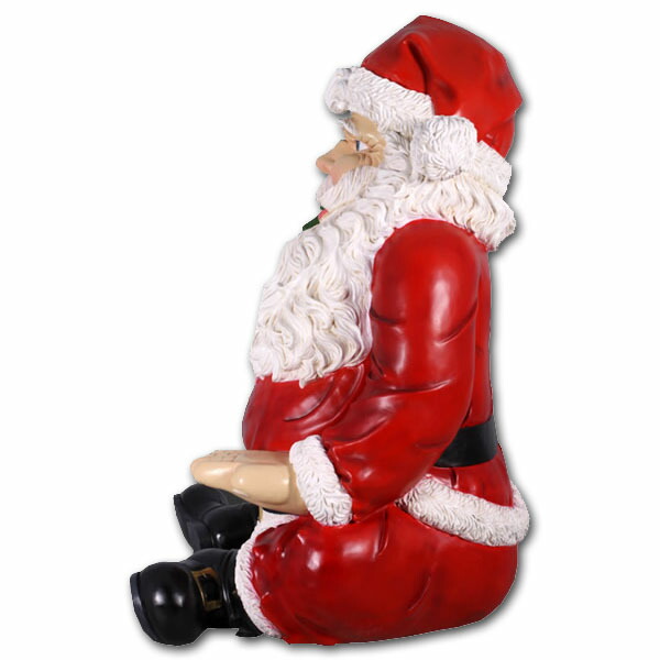 楽天市場】巨大な座るサンタ H218cm 大きい サンタクロース リアル