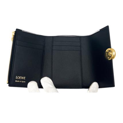 楽天市場】Loewe ロエベ ぺブル バーティカル ウォレット スモール