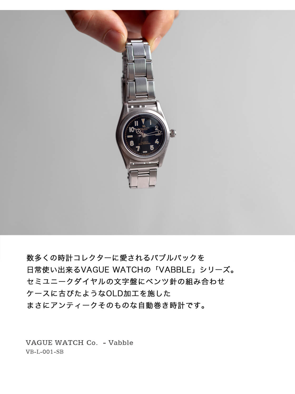 楽天市場】VAGUE WATCH Co. ヴァーグウォッチカンパニー Vabble