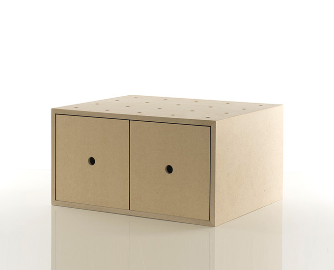 楽天市場】レコードラック レコード収納 引き出し収納ボックス 木製