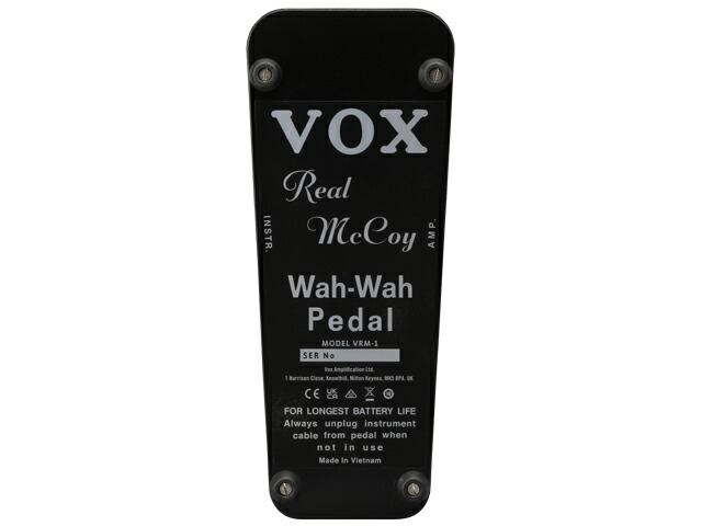 楽天市場】VOX VRM-1 WAH-WAH エフェクター : マークスミュージック