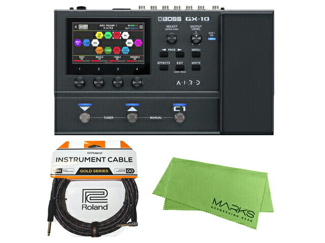 楽天市場】BOSS GX-10 ボス エレキギター用 マルチエフェクター