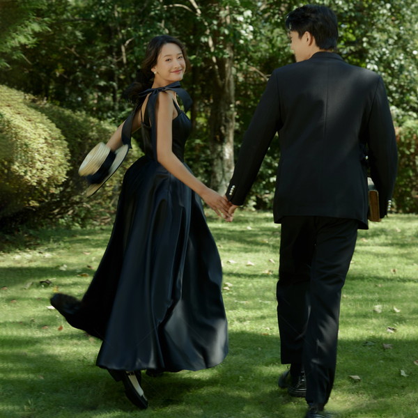 楽天市場】ウエディングドレス ウェディングドレス 黒 前撮りドレス