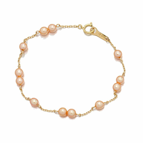 楽天市場】タサキ TASAKI 田崎真珠 K18YG パール ブレスレット 16.5cm