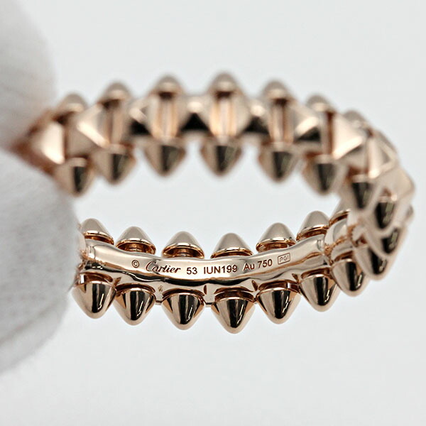 楽天市場】カルティエ Cartier クラッシュ ドゥ カルティエ リング SM